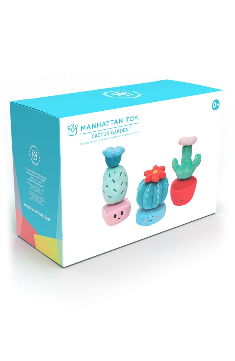 Manhattan Toy Cactus Garden Magnetic Stacker Toy, Alternate, color, 