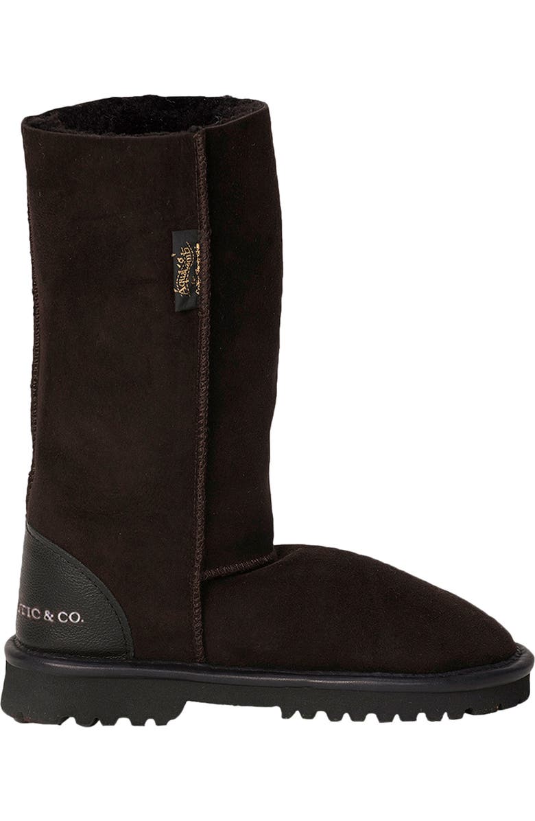 Celtic
Co. Aqualamb Shearling Calf Boots, Alternate, color, Darkest Brown