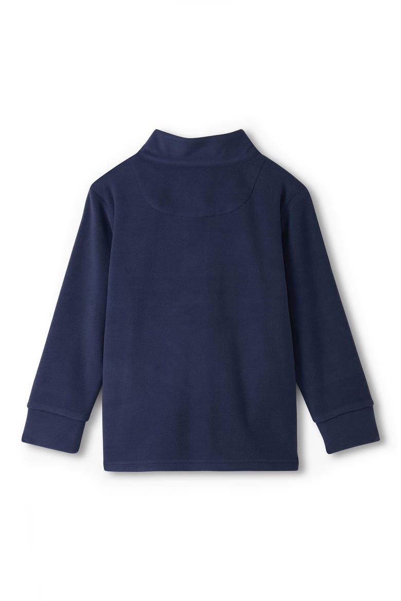Kids' Colorblock Fleece Half-Zip Pullover, Alternate, color, BLUE