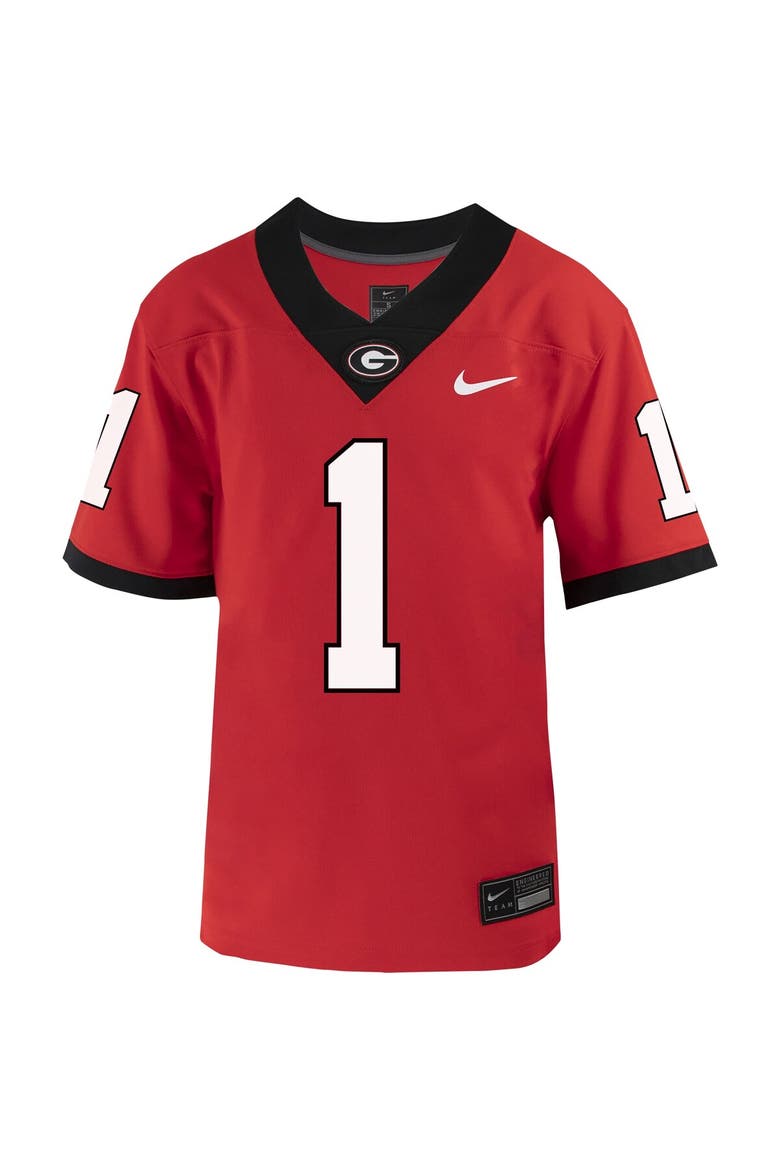 Preschool Nike Red Georgia Bulldogs Untouchable Replica Football Jersey, Alternate, color, Red