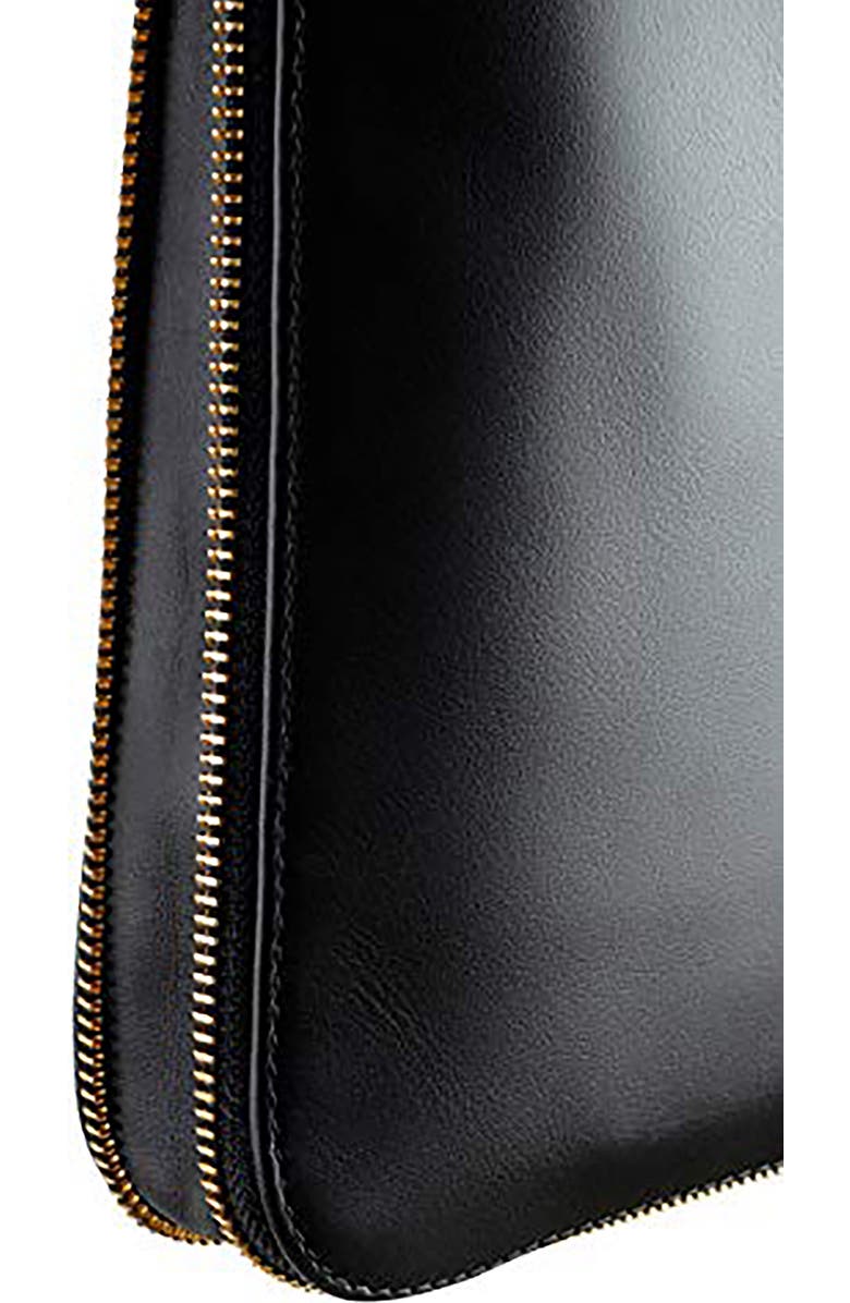 Radley Pockets Icon Zip Leather Crossbody Bag, Alternate, color, Black