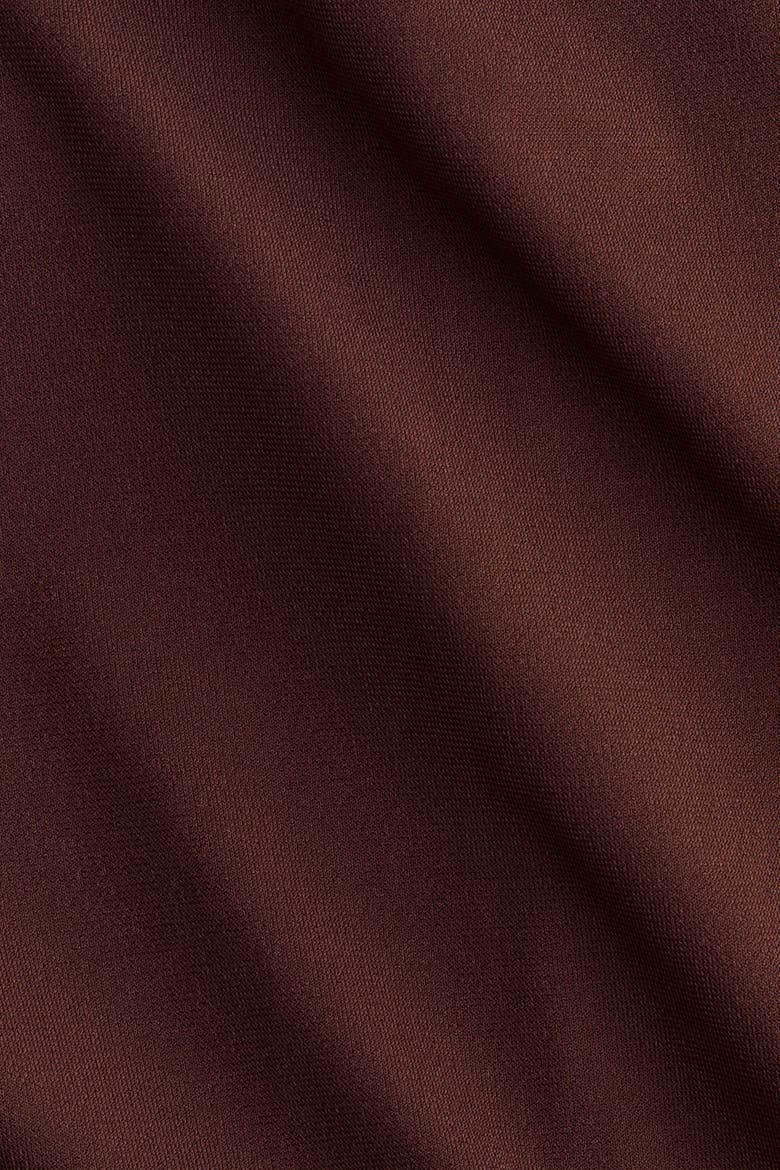 Wide Crease-front Trousers, Alternate, color, Dark brown