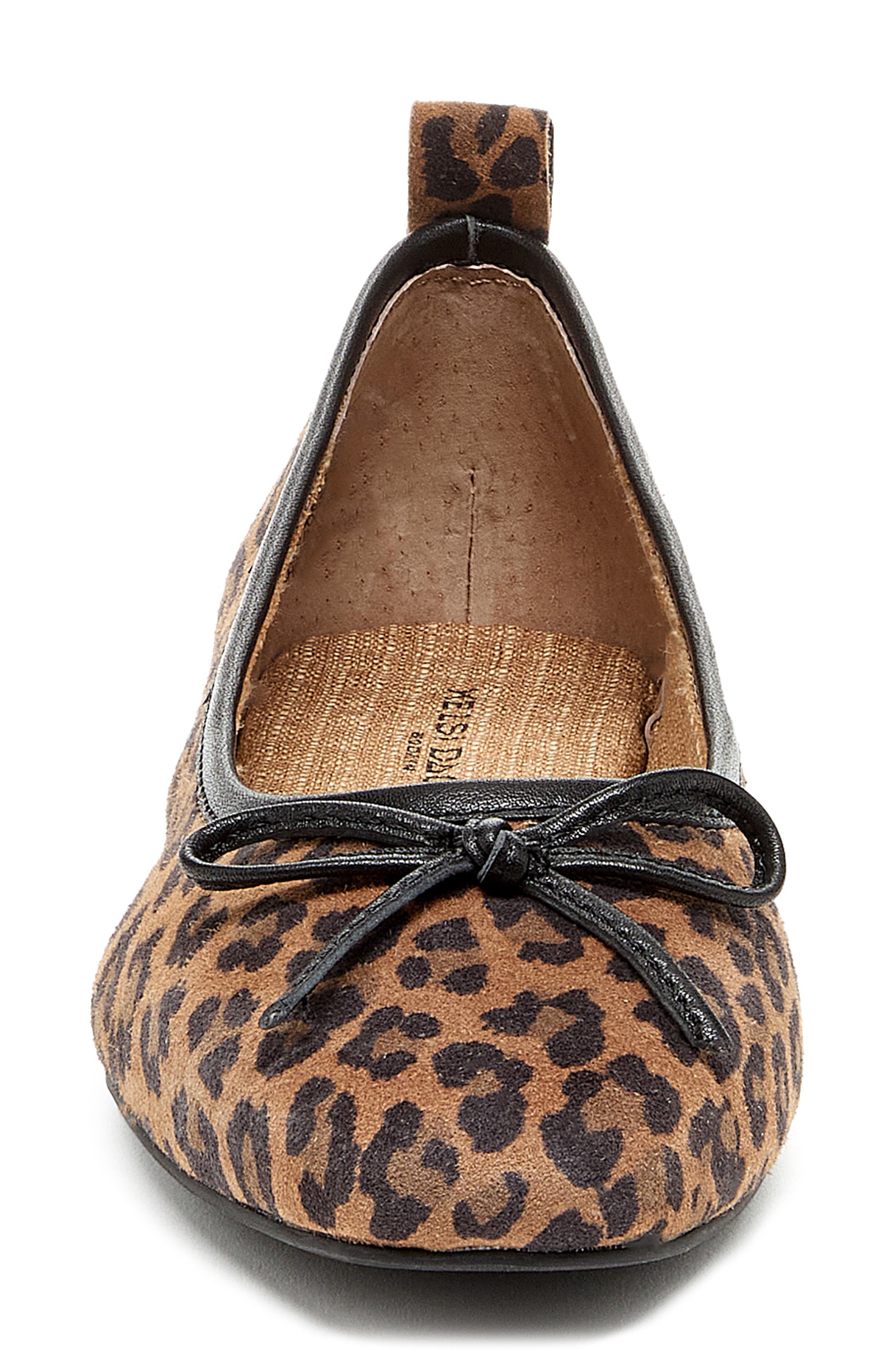 Kelsi Dagger Brooklyn Frankie Ballet Flat, Alternate, color, Leopard
