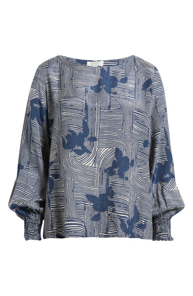 Masai Copenhagen Delarano Print Top, Alternate, color, 