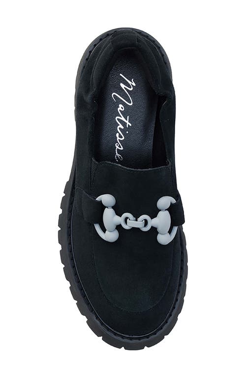 Matisse Hutch Bit Loafer In Black