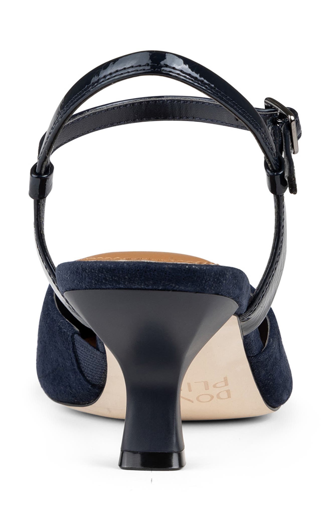 Donald Pliner Slingback Pump, Alternate, color, Navy