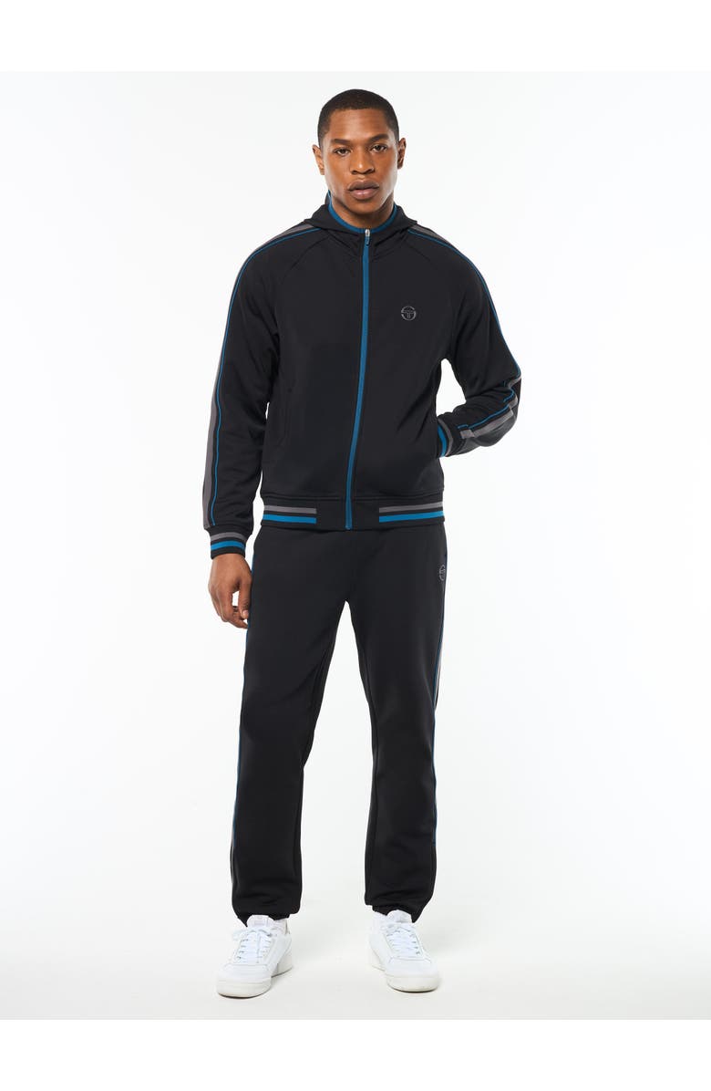 Sergio Tacchini Pietro Track Jacket, Alternate, color, Black Beauty