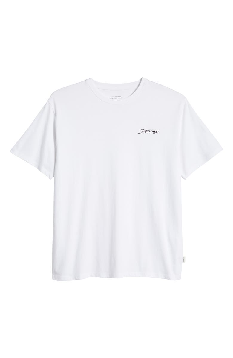 Saturdays NYC Embroidered Logo T-Shirt, Alternate, color,