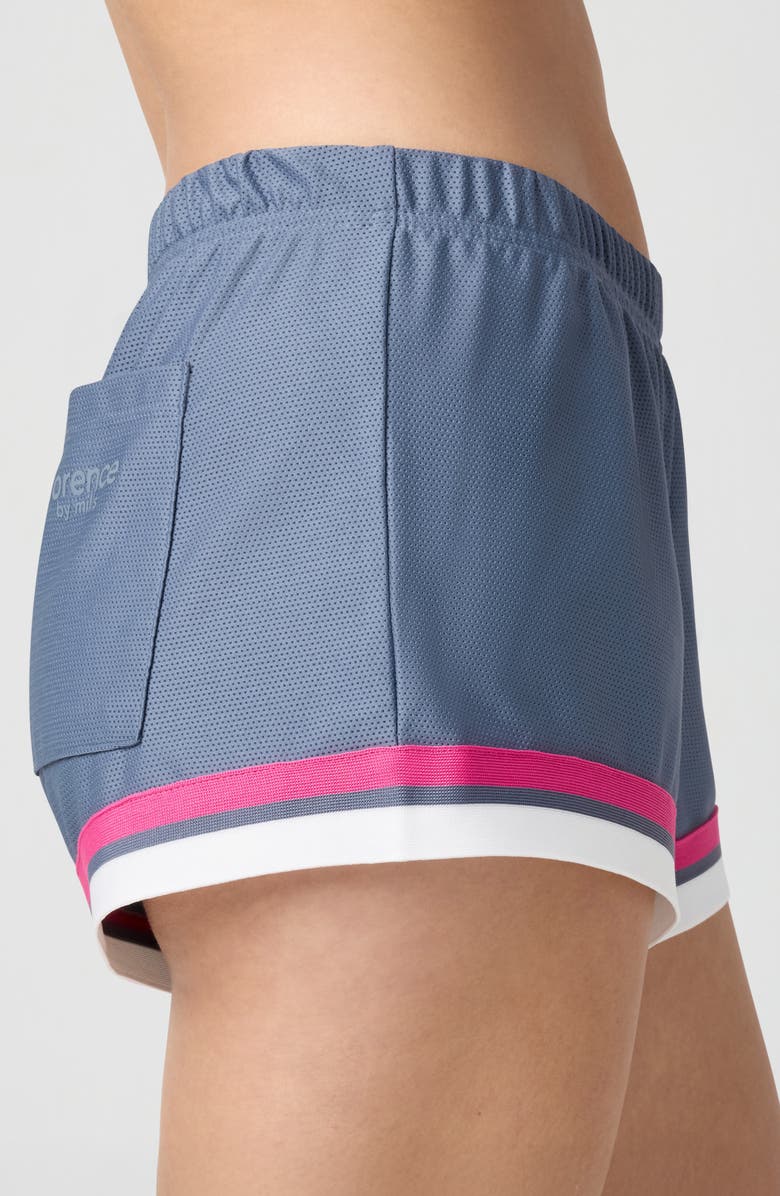 Florence by Mills Mesh Boxer Shorts, Alternate, color, Grisaille