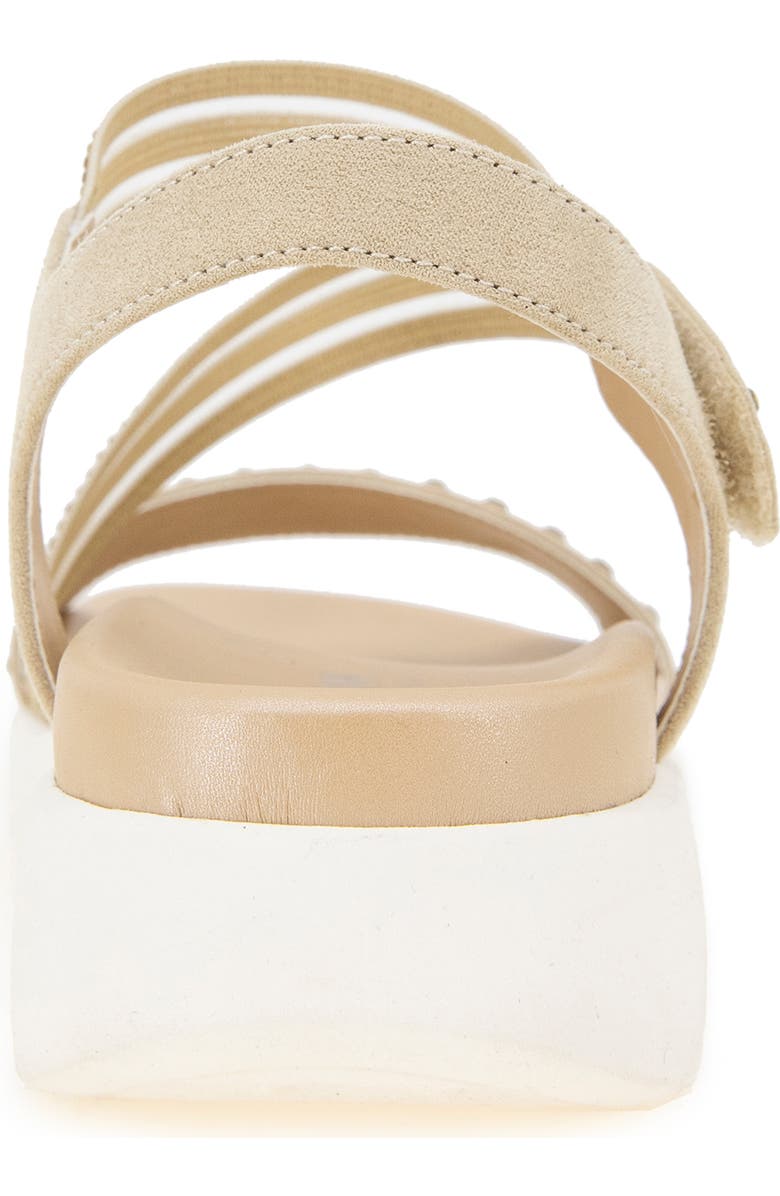 Reaction Kenneth Cole Taryn Rhinestone Strap Sandal, Alternate, color, Ecru Jewel