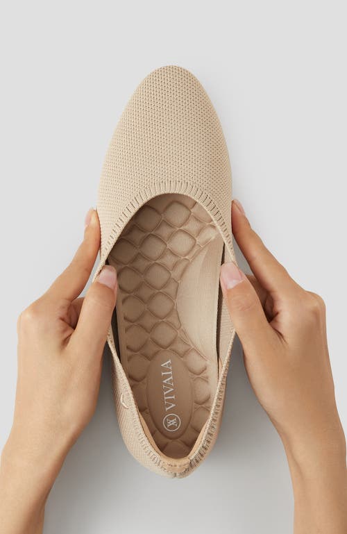 Vivaia Lightweight Almond-toe Flats