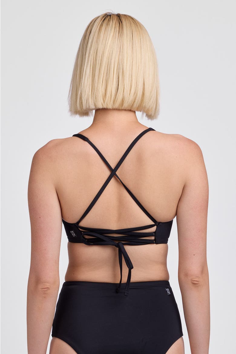 Blake Bikini Top, Alternate, color, Black