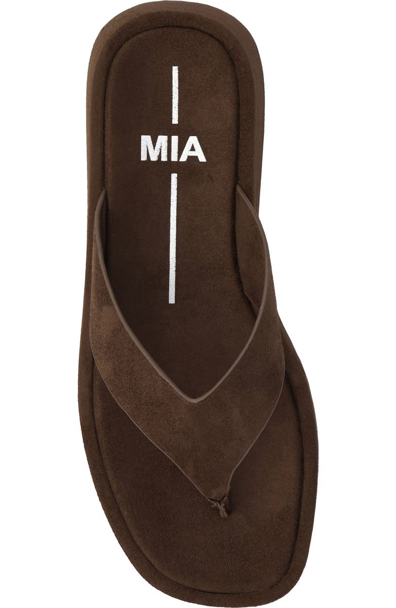 MIA Pamelia Wedge Flip Flop, Alternate, color,