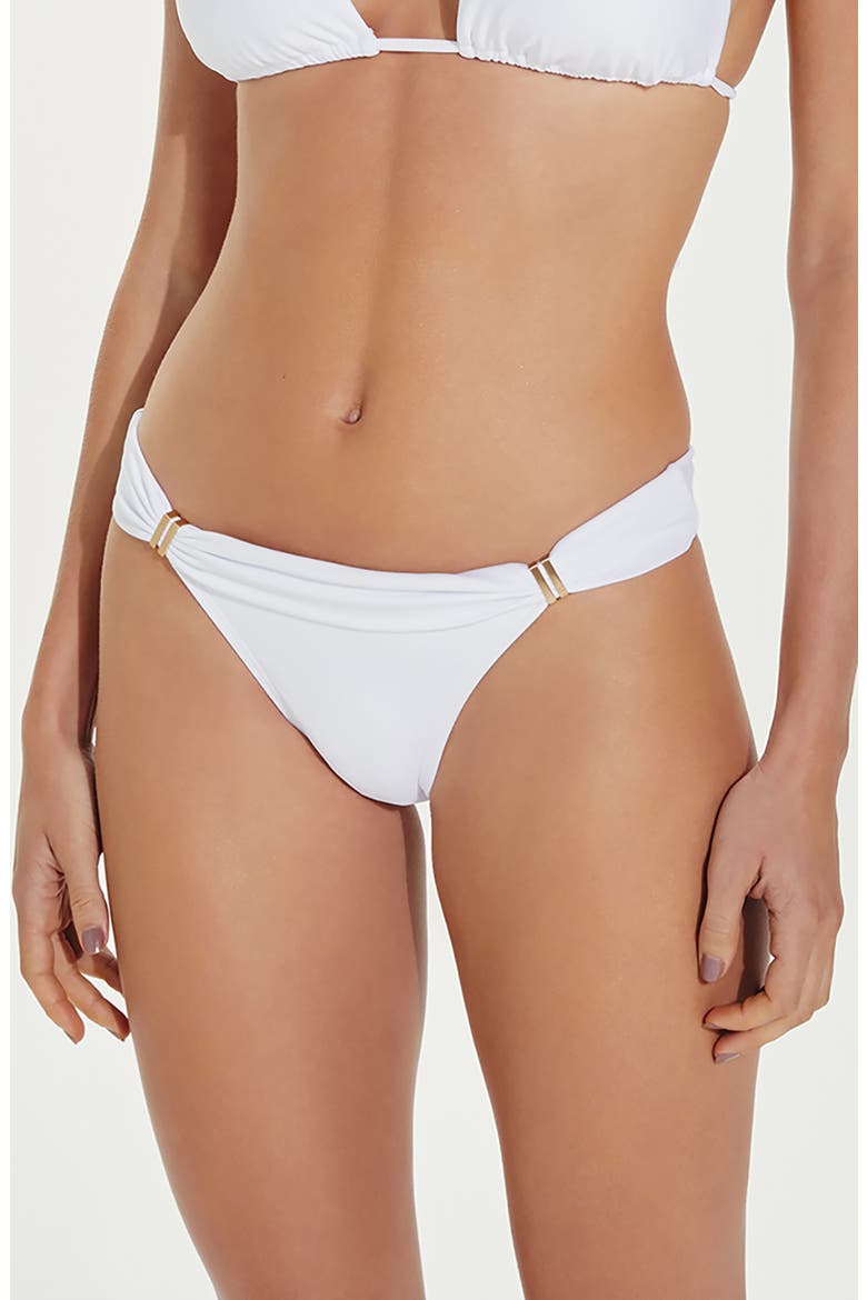 Bia Tube Bikini Bottoms, Main, color, WHITE