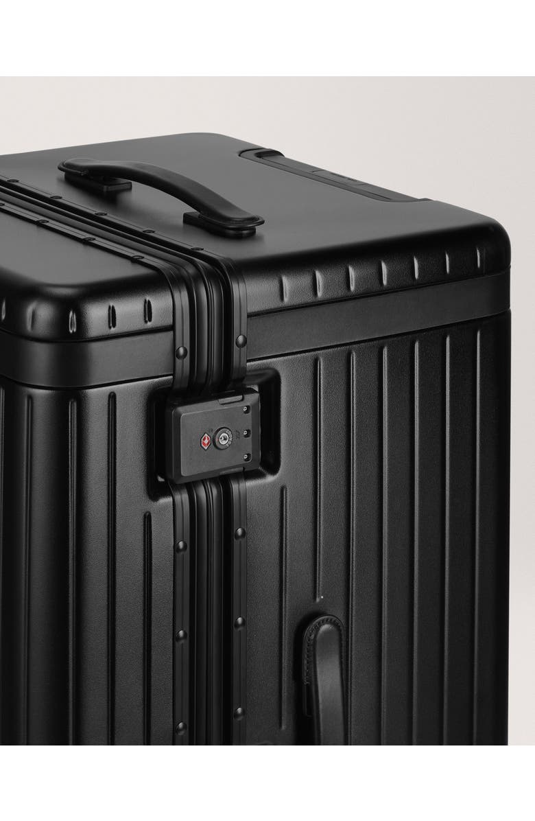 Carl Friedrik The Trunk Suitcase, Alternate, color, Black / Black