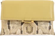 Wandler Ida Trio Colorblock Leather Clutch