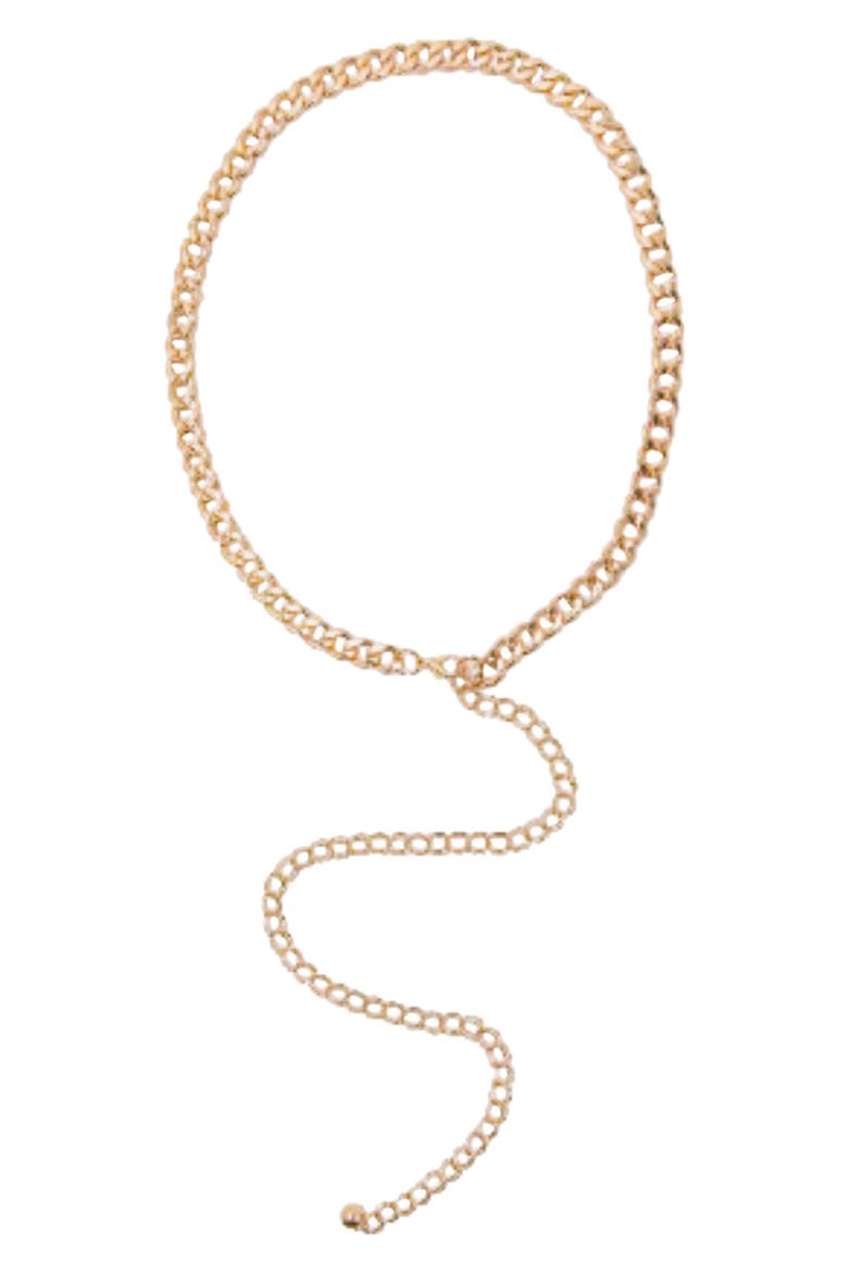 Ellis Chain Belt, Main, color, GOLD