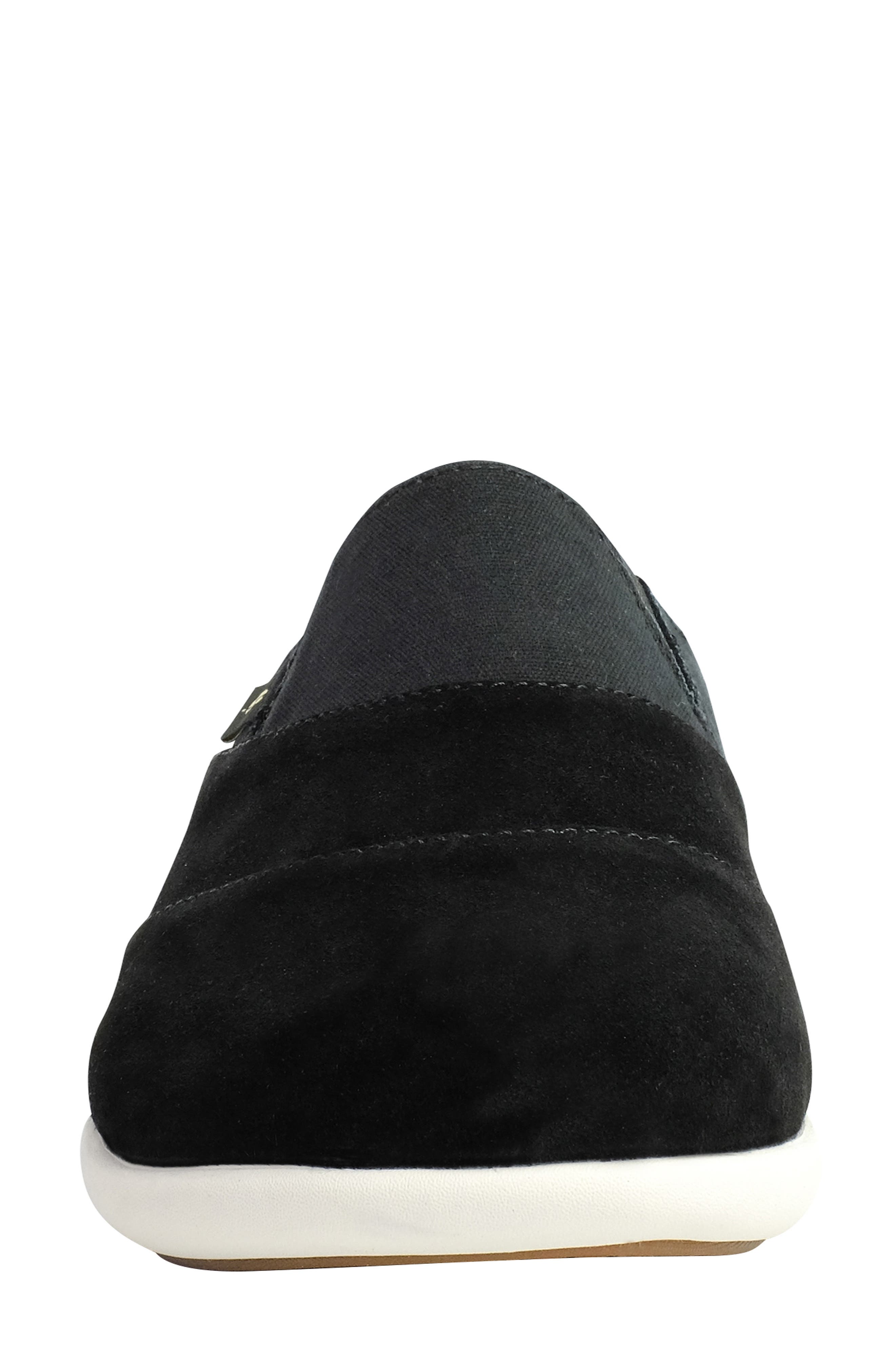 Siesta Nuevo Orthotic Sneaker Clog, Alternate, color, BLACK