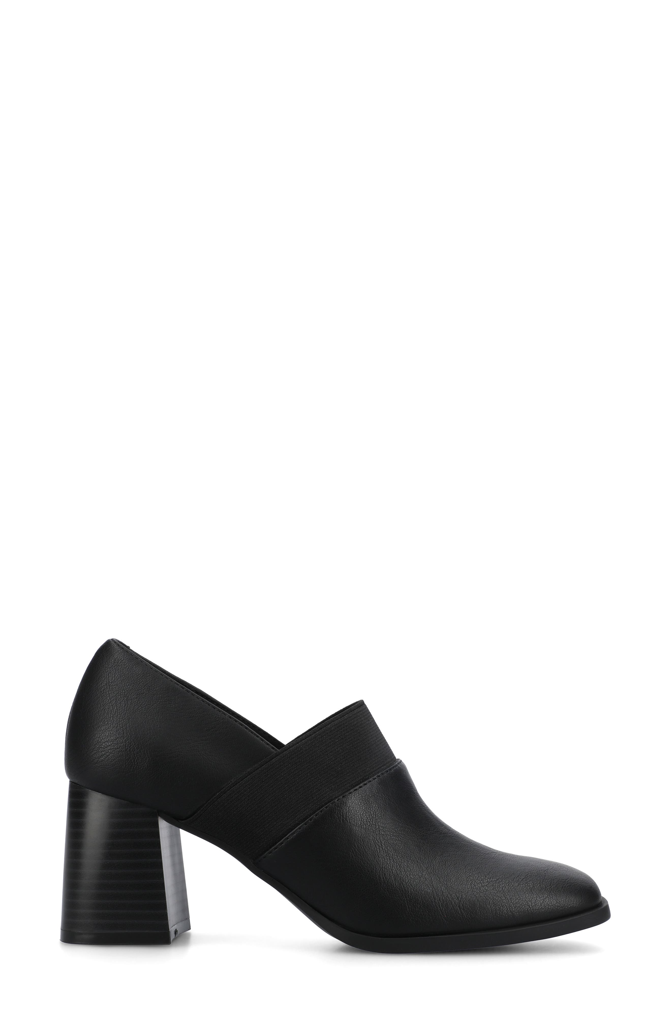 Journee Collection Maeve Pump, Alternate, color, Black