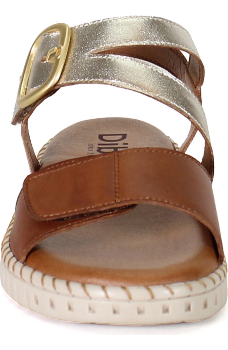 Diba True CHAU FER Leather Comfort Wedge, Alternate, color, Gold/Tan