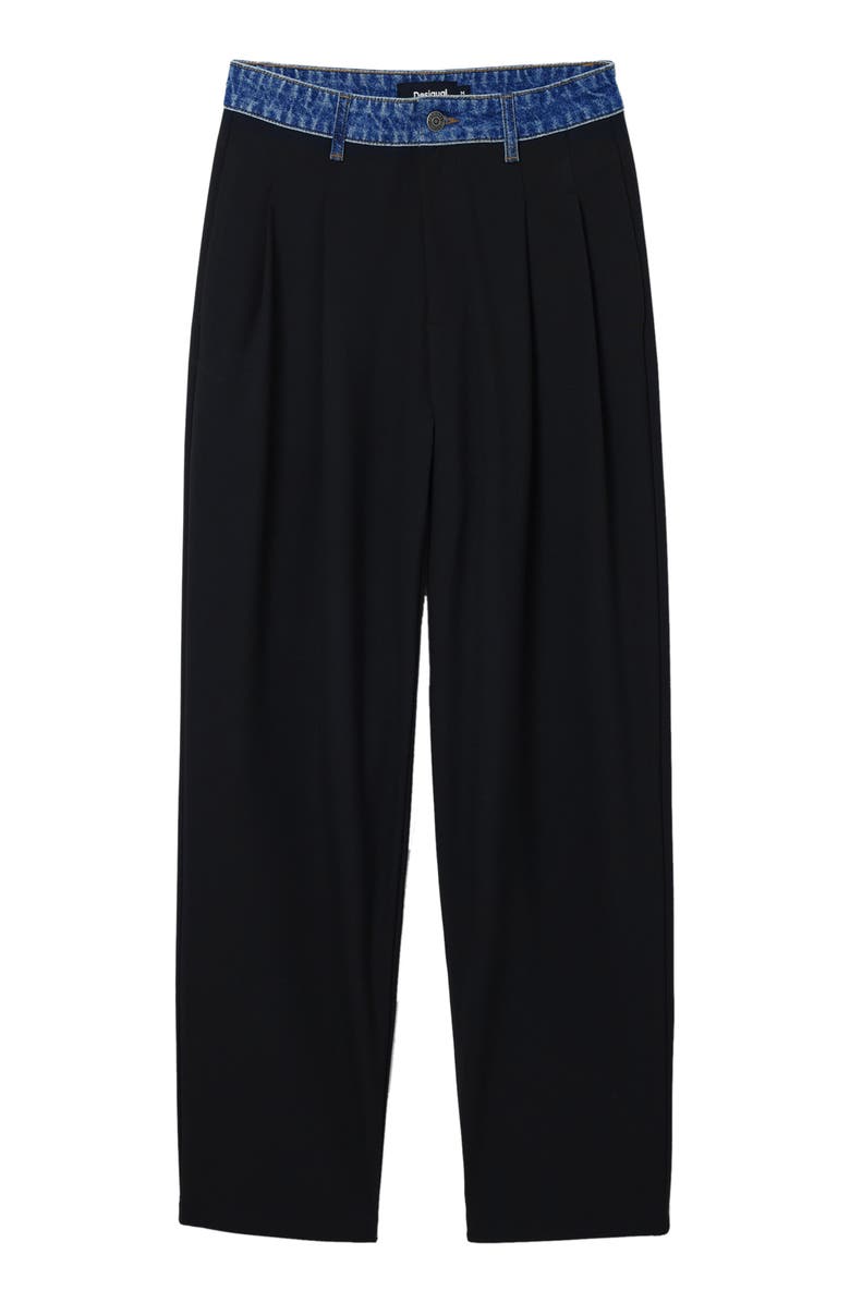 Desigual Hybrid Tailored Trousers, Alternate, color, 