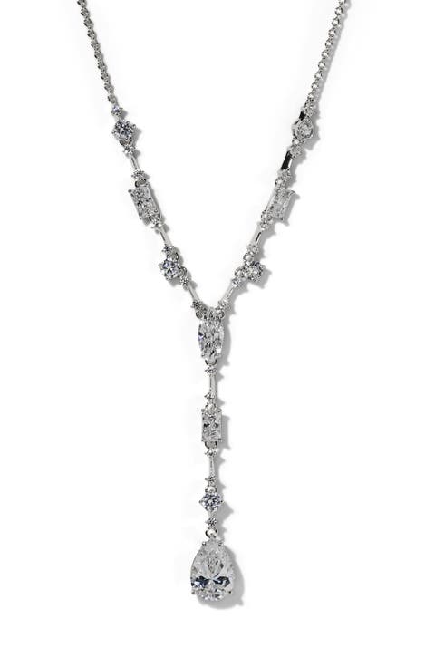 Everleigh Cubic Zirconia Y-Necklace