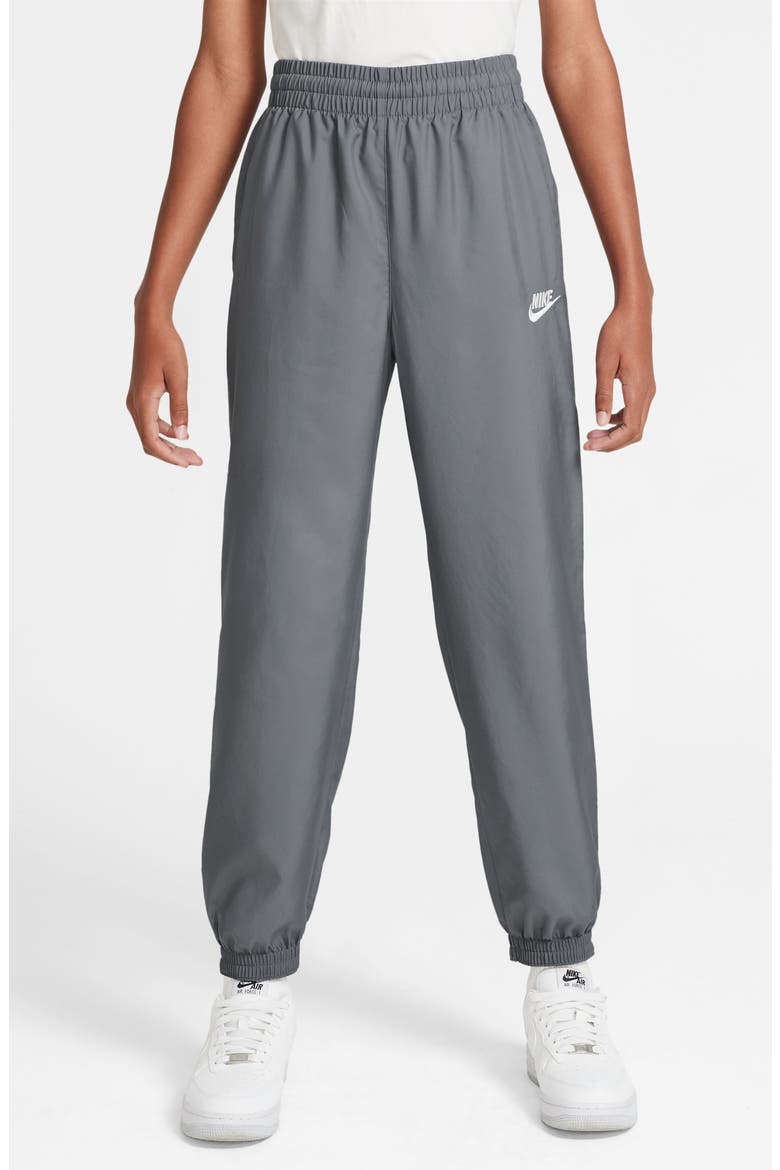 Kids' Sportswear Club Joggers, Main, color, 084 SMKGRY/WHITE