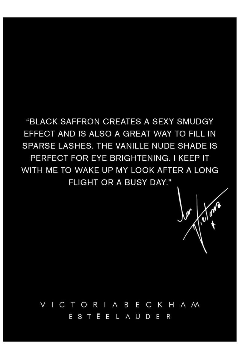 Victoria Beckham Eye Kajal, Alternate, color, BLACK SAFFRON/ VANILLE