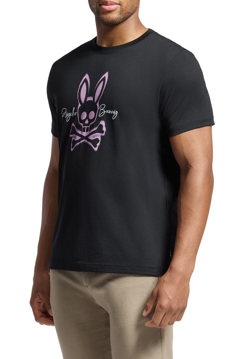 Psycho Bunny Loa Pima Cotton Graphic T-Shirt, Alternate, color, 