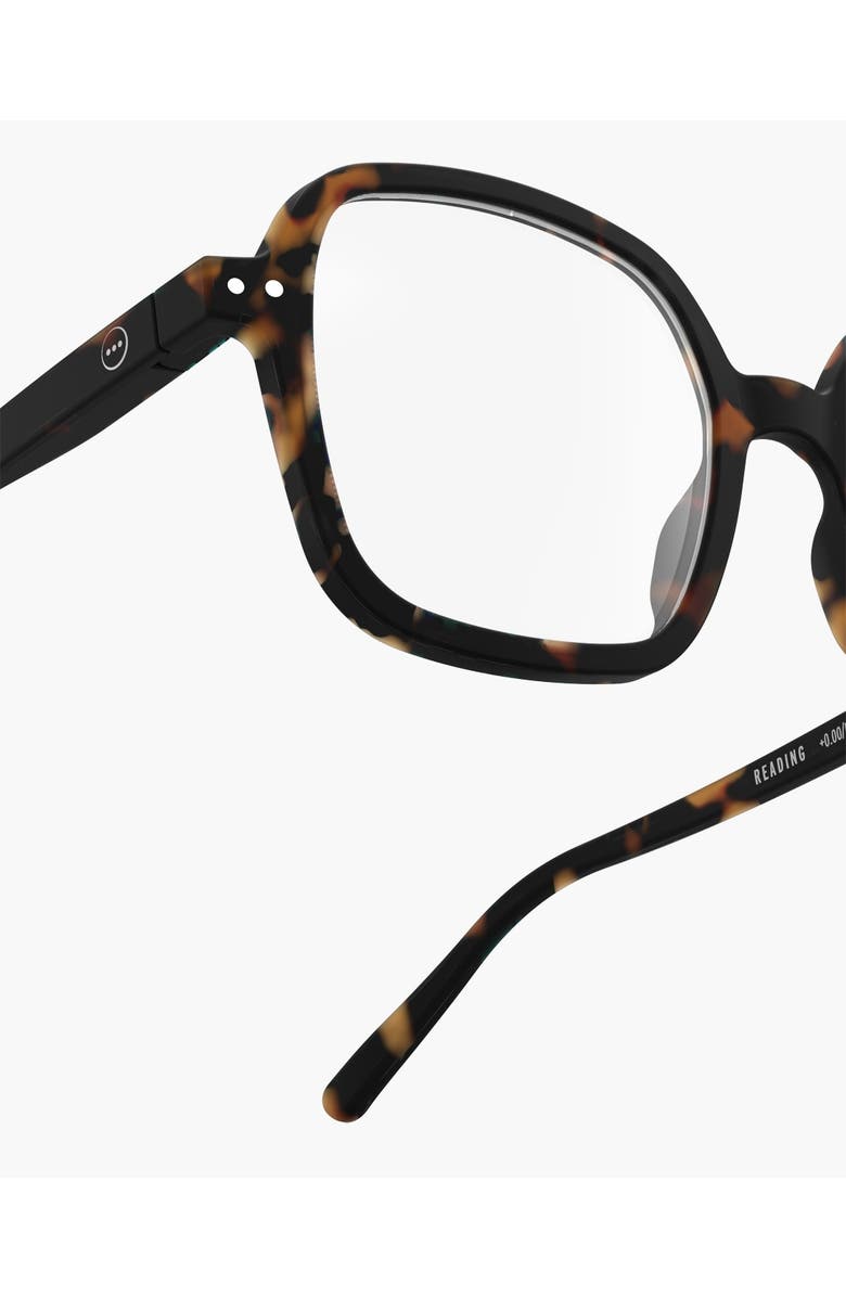 IZIPIZI Office 52mm Square Reading Glasses, Alternate, color, Tortoise