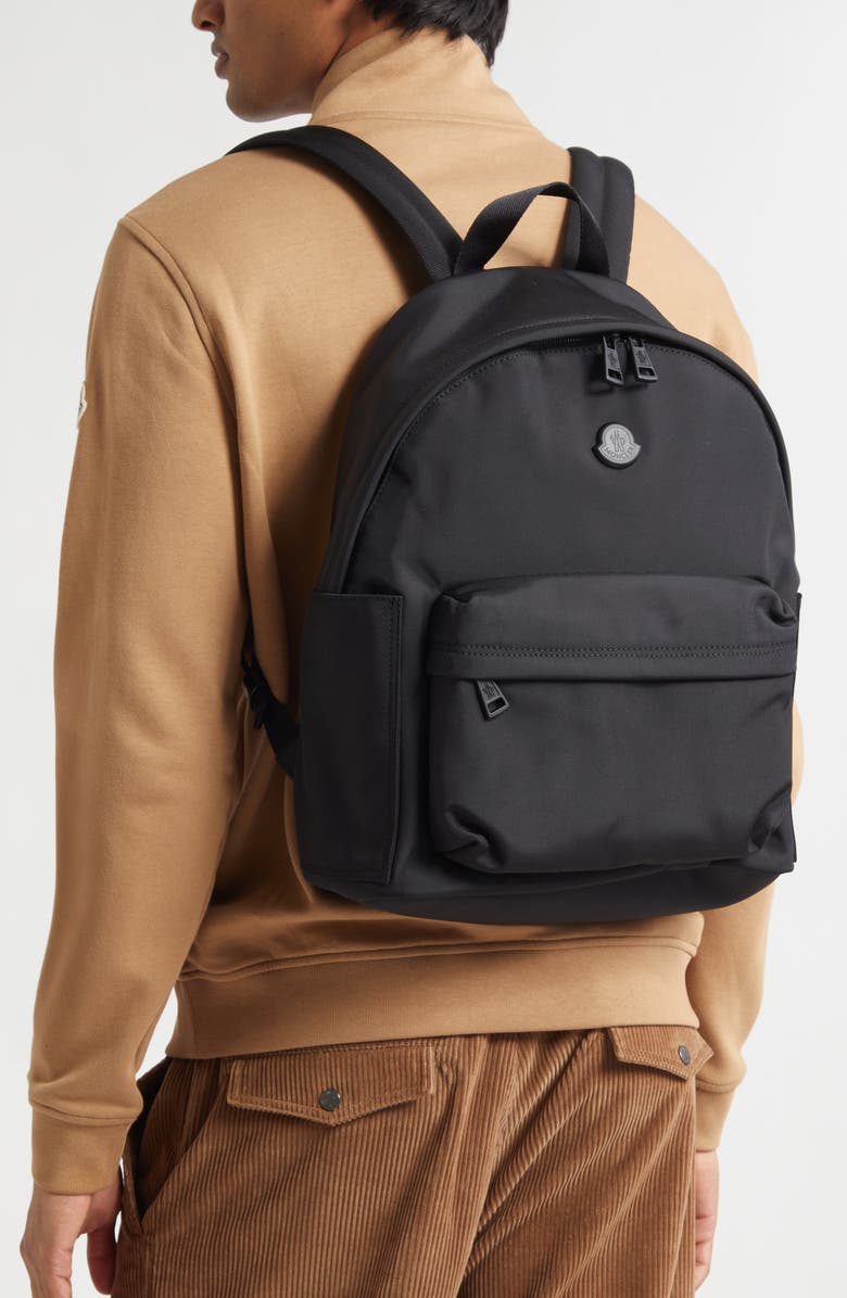 Moncler Pierrick Backpack, Alternate, color, Black