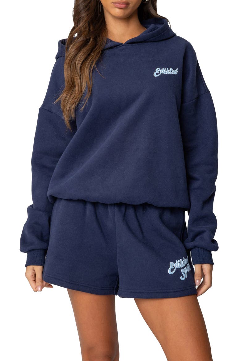 So Sporty Hoodie, Main, color, NAVY