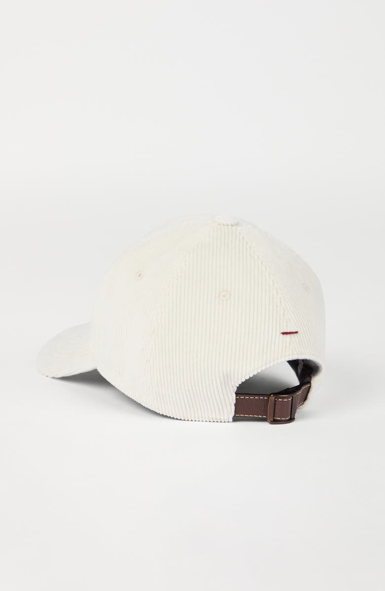 Brunello Cucinelli Baseball cap with logo, Alternate, color, Panama