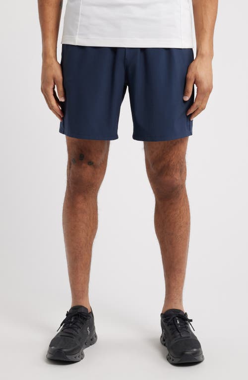Zella Relay Training Shorts In Navy Eclipse