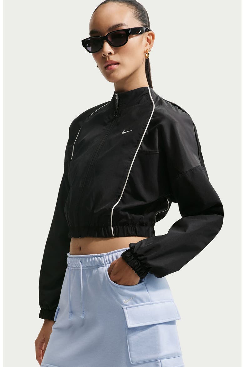 Phoenix French Terry Cargo Miniskirt, Alternate, color, HYDROGEN BLUE/ SAIL
