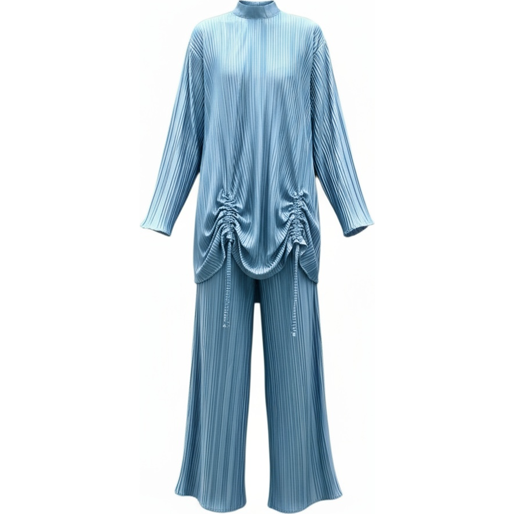 Flaunt Archive Liya Pants Set In Blue