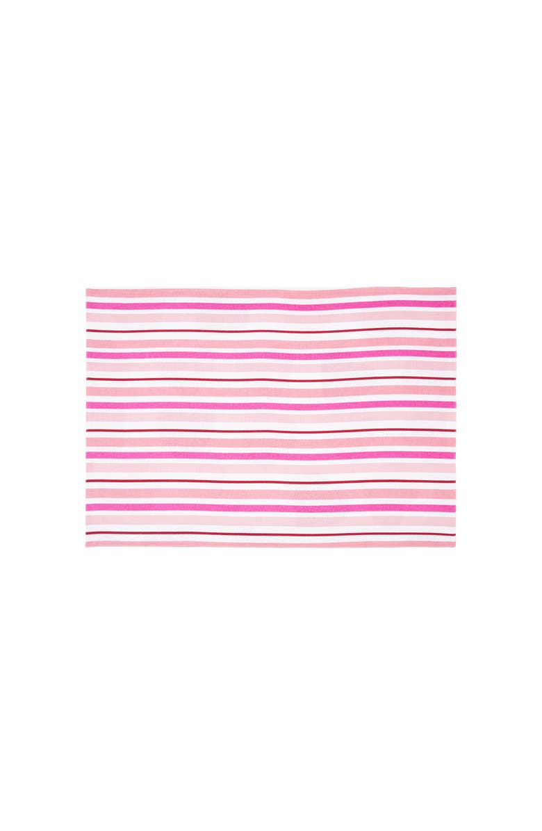 C&F Home Love You More Placemats Set of 6, 14" x 20", Alternate, color, Pink