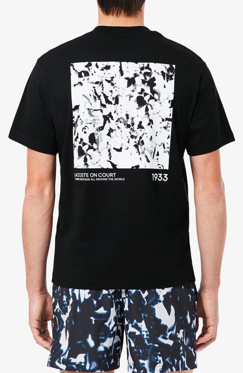 Lacoste Elevated Tennis Classic Graphic T-Shirt, Alternate, color, 