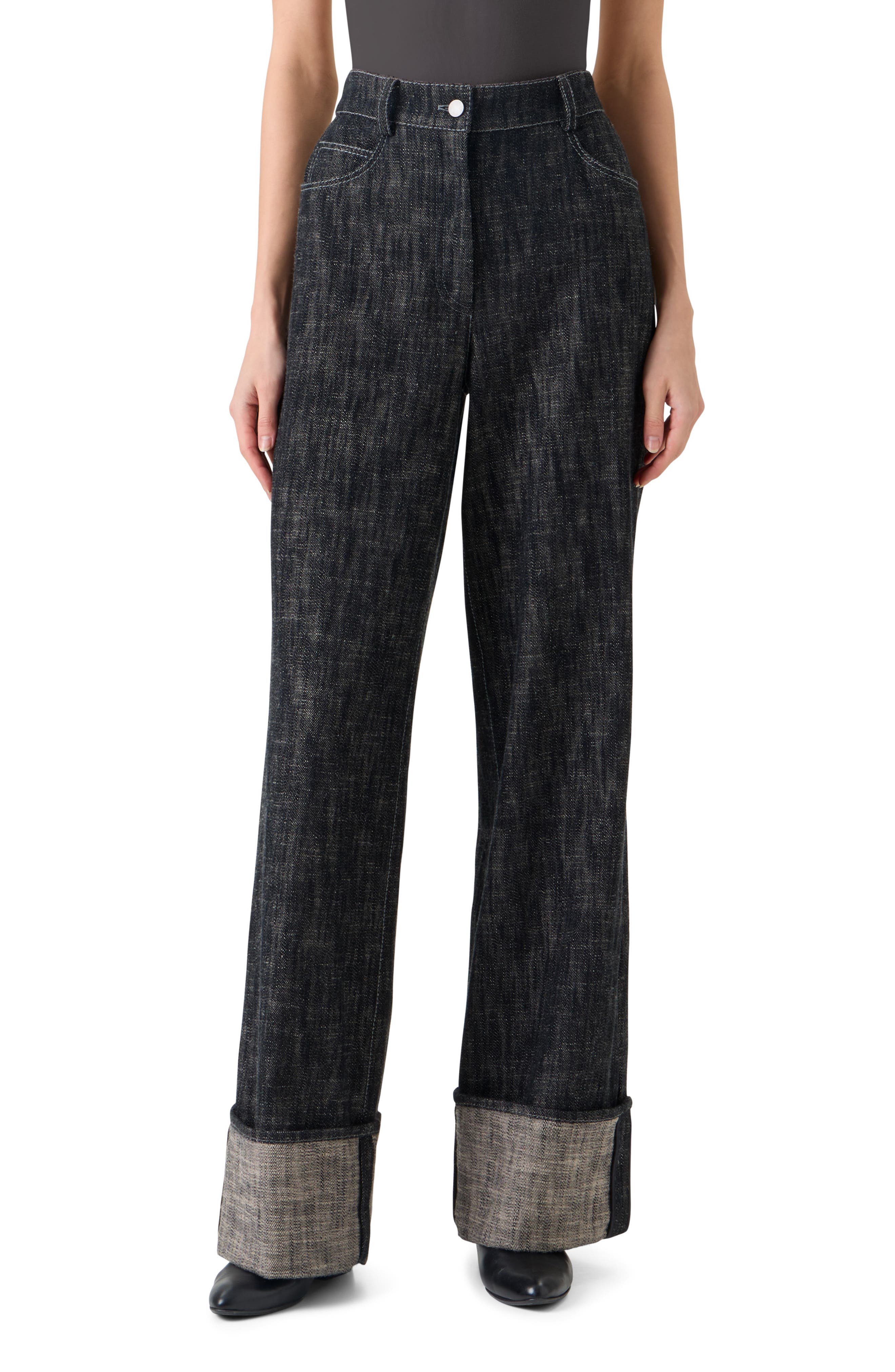selected BLACK DENIM