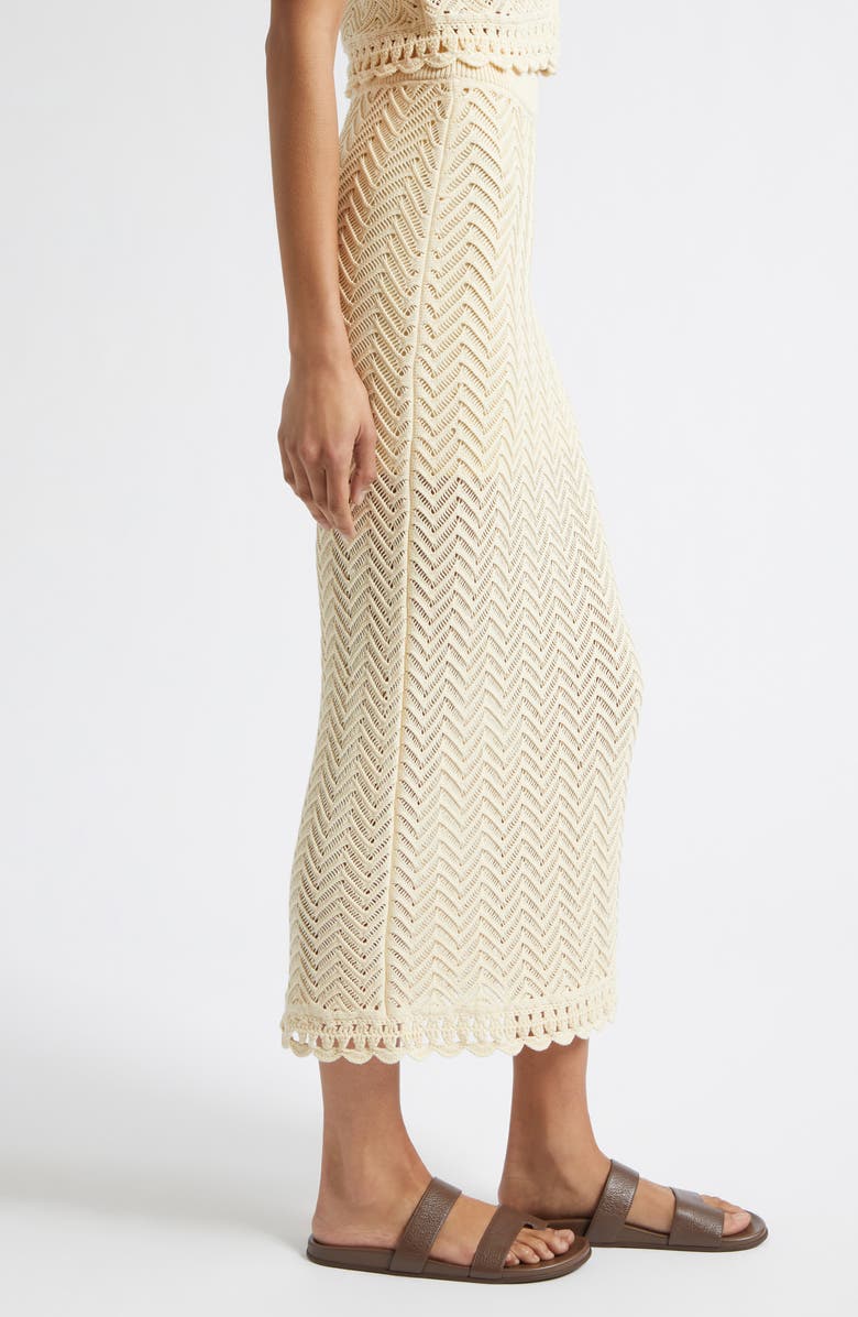 A.L.C. Siesta Knit Skirt, Alternate, color, Butter