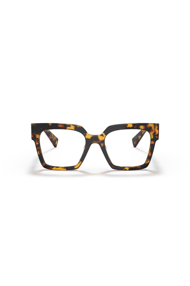 52mm Square optical glasses, Alternate, color, Tortoise