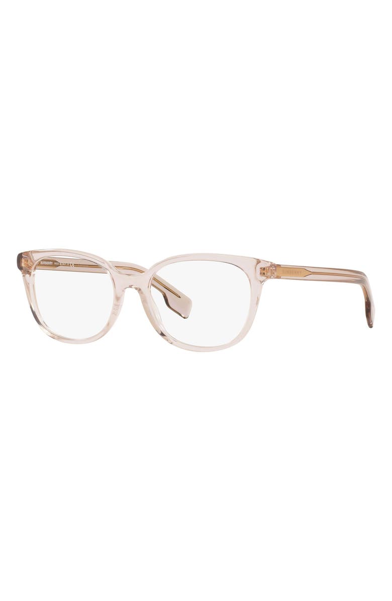 Burberry 51mm Cat Eye Optical Glasses, Alternate, color, 