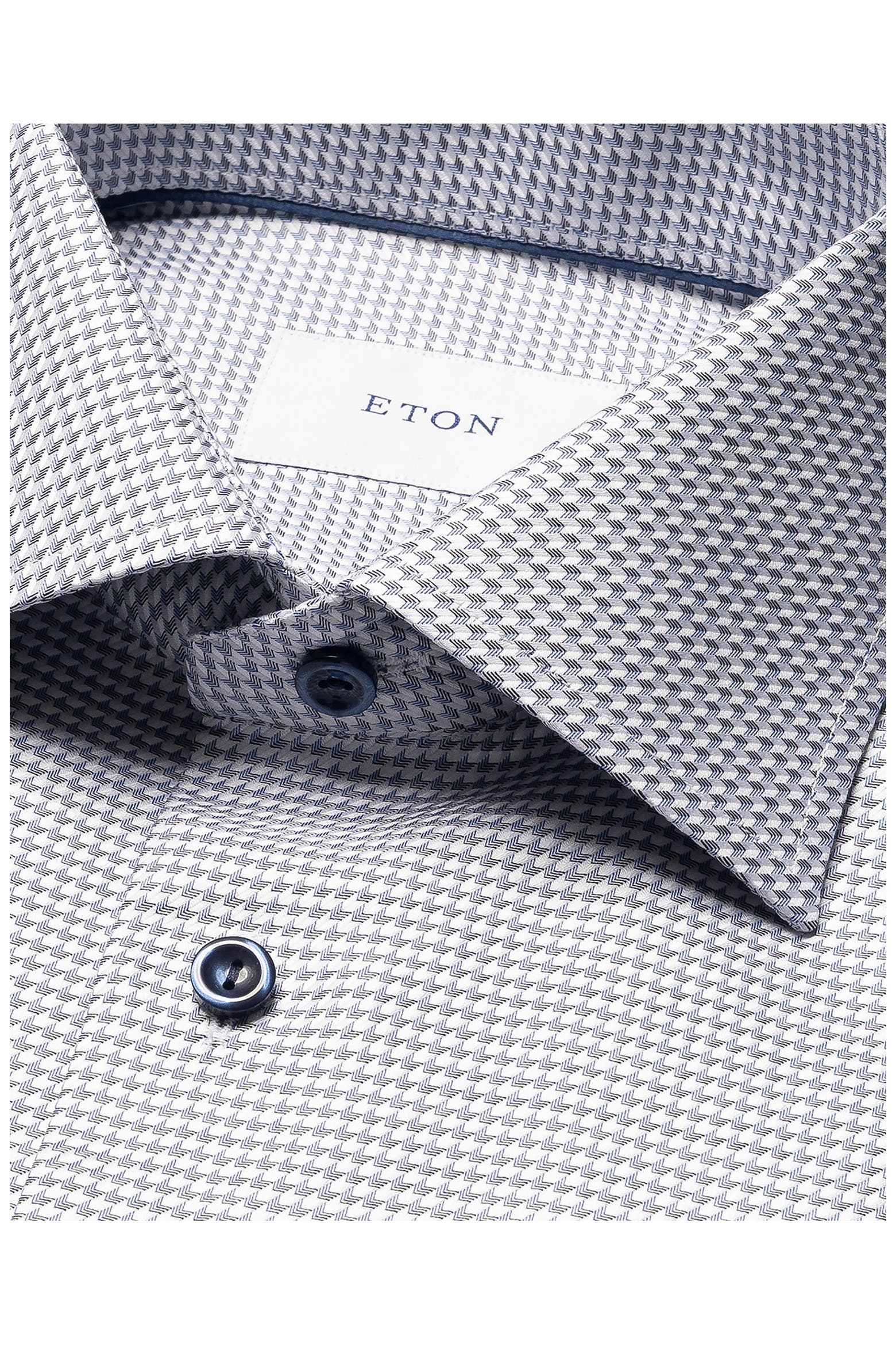 H 367 Eton Contemporary Fit Houndstooth Dress Shirt (Men) | Nordstrom