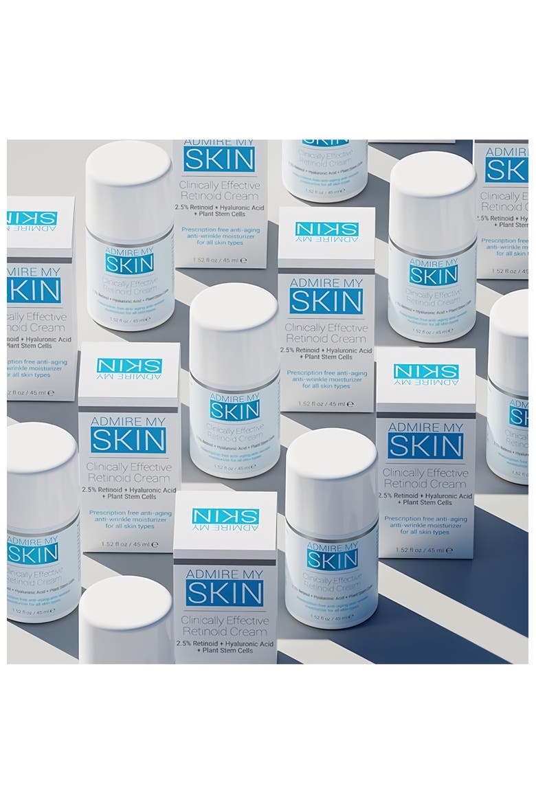 Clinical Effective Retinoid Cream for Anti Aging Anti Wrinkle Skincare, Alternate, color, Clear