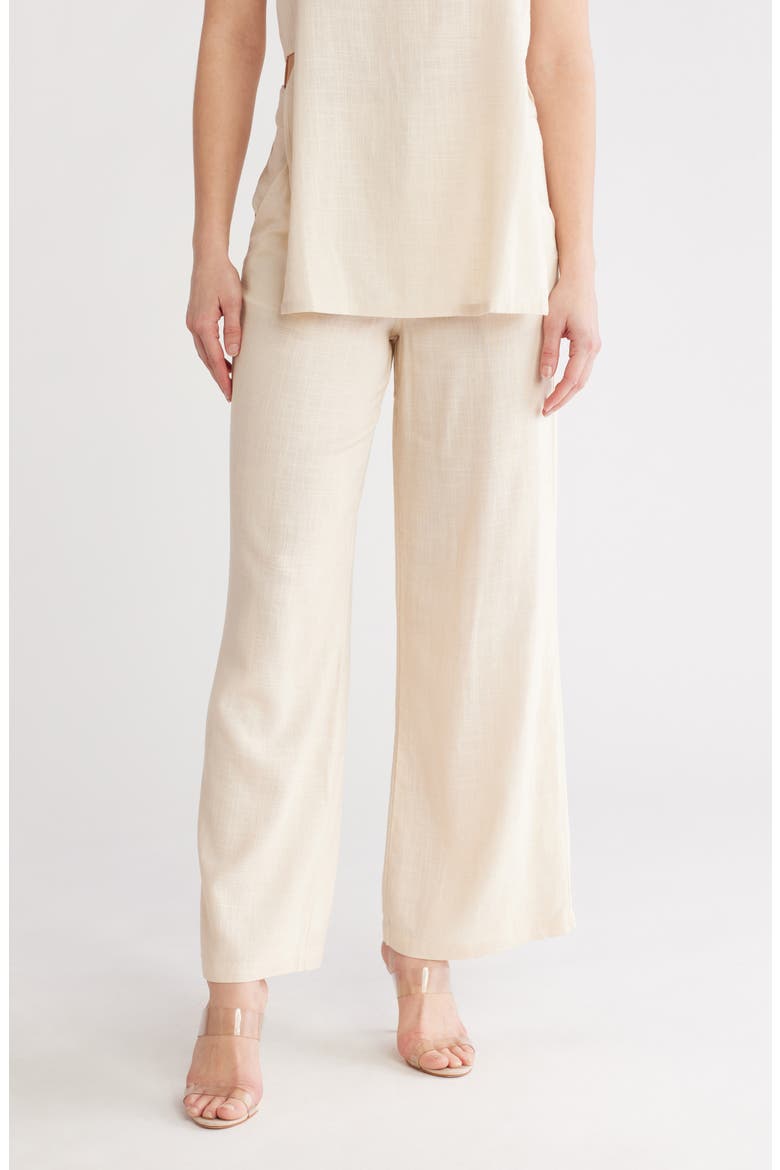 Delilah Wide Leg Pants, Main, color, TAPIOCA