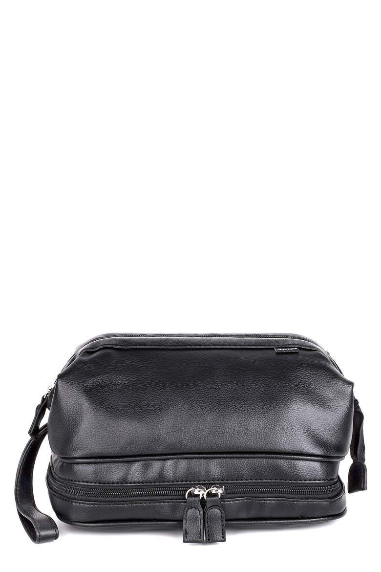 J.BUXTON Travel Kit with Gifts, Main, color, BLACK