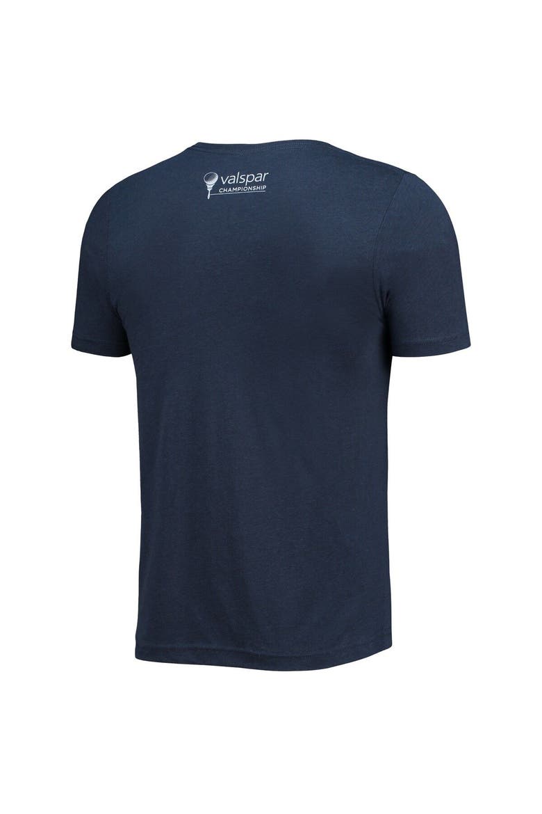 Men's Ahead Navy Valspar Championship Snake Tri-Blend T-Shirt, Alternate, color, Navy