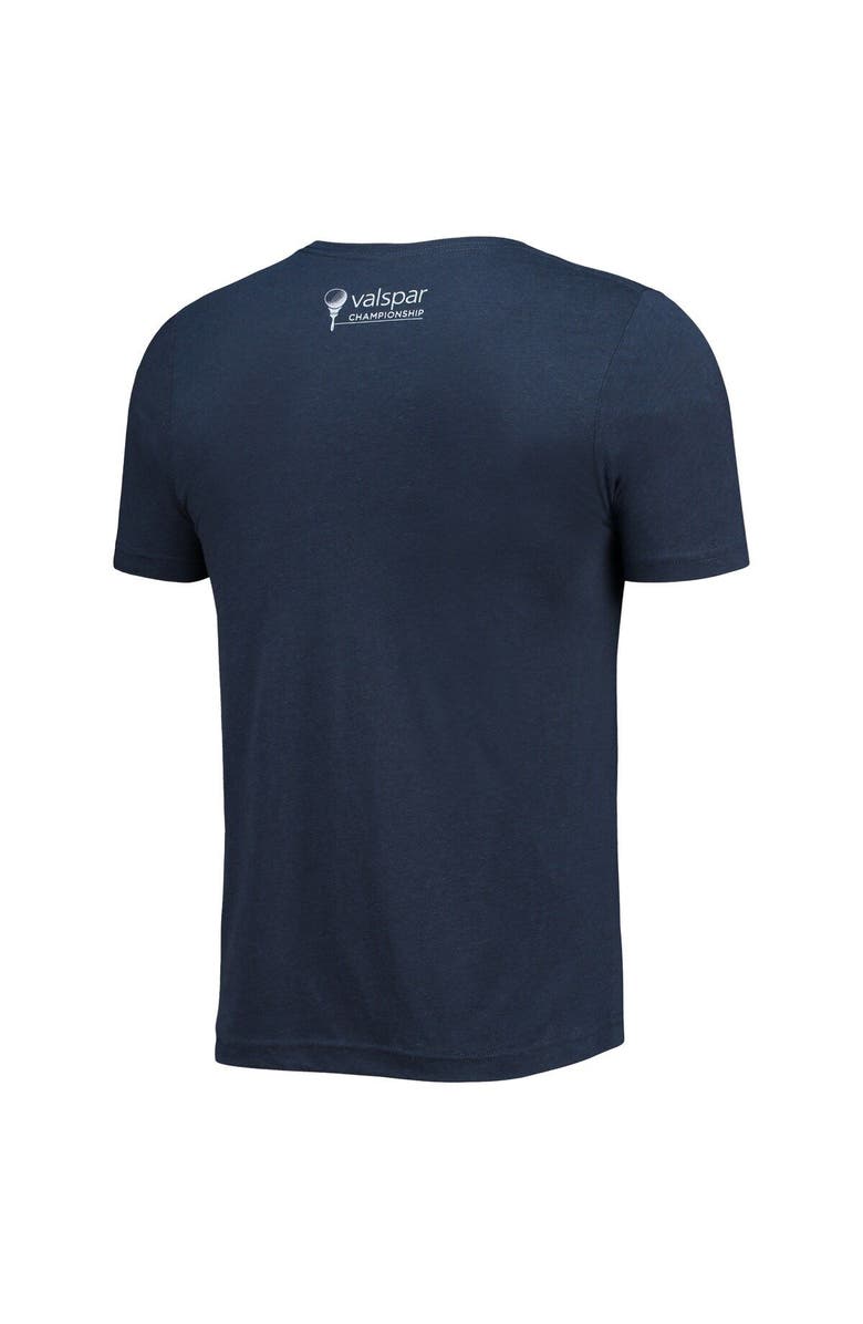AHEAD Men's Ahead Navy Valspar Championship Snake Tri-Blend T-Shirt, Alternate, color, Navy