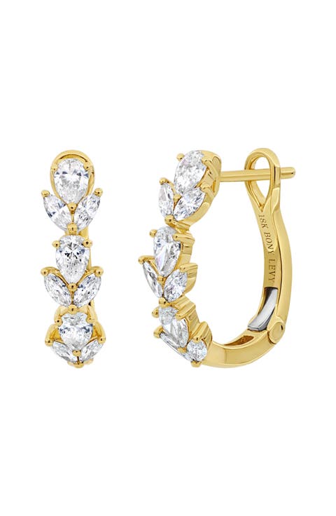 Getty Diamond Hoop Earrings (Nordstrom Exclusive)