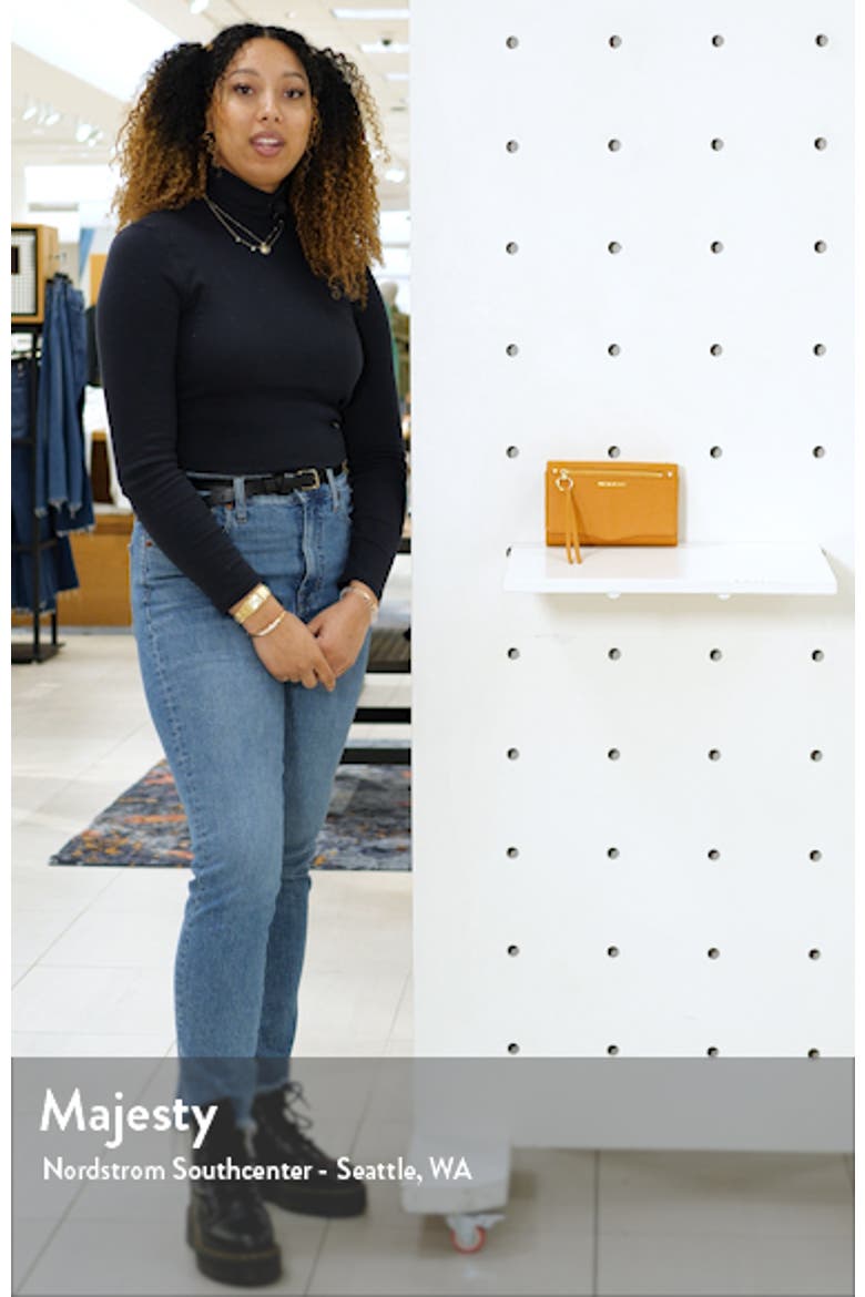 Gabby Leather Wallet on a Chain video